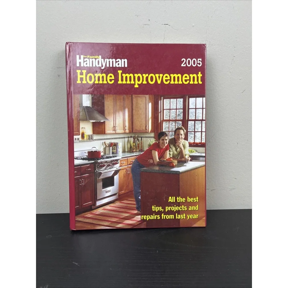 Family Handyman Home Improvement 1st Edition 2005 Hardcover DIY Repair Book